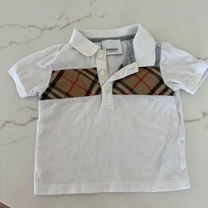 Boys Burberry Polo 12 M